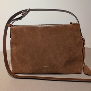 Mott Messenger 33 Warm Brown Suede